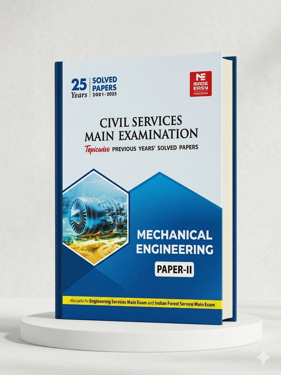 Mechanical Engineering Solved Paper-2 | MADE EASY Publications | Edition 2026