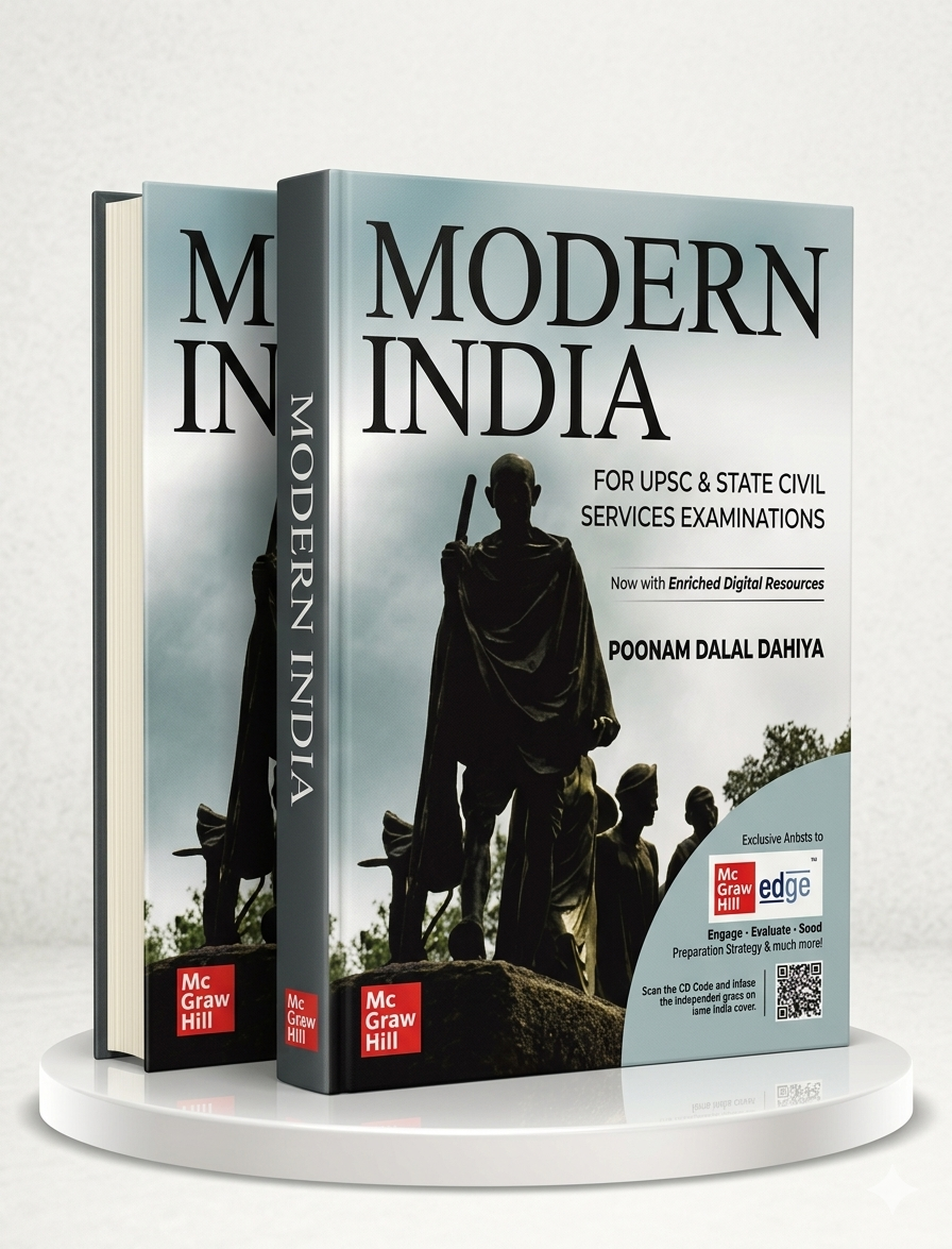 Modern India | Poonam Dalal Dahiya | McGraw Hill | Edition 2025-26
