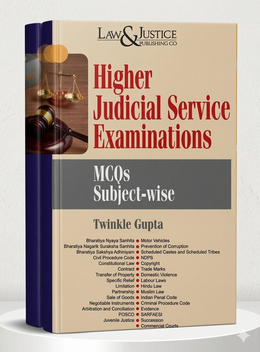 Higher Judicial Service Examinations MCQs Subject-Wise | Twinkle Gupta | Law & Justice Publishing | EDITION 2026
