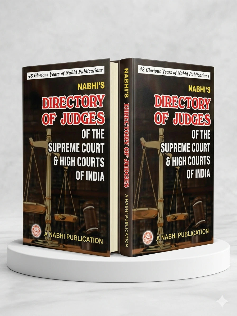 Directory Of Judges Of The Supreme Court And High Courts Of India | Nabhi Publications