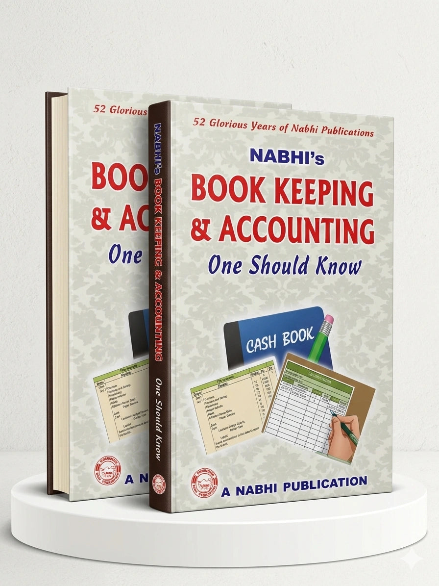 Book Keeping And Accounting One Should Know (Earlier Named As How To Maintain Business And Profession Accounts) | Nabhi Publications