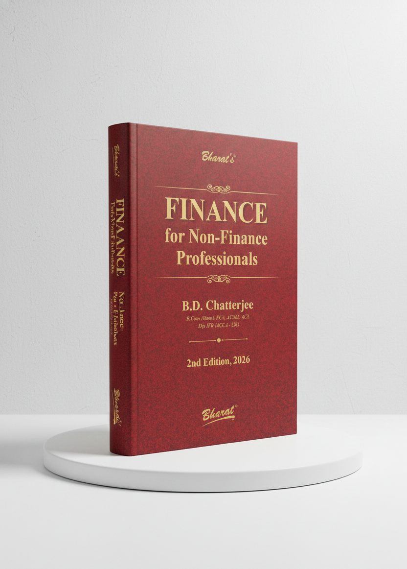 FINANCE for Non-Finance Professionals | B.D. Chatterjee | Bharat Law House | Edition 2025 - GenZbookcompany