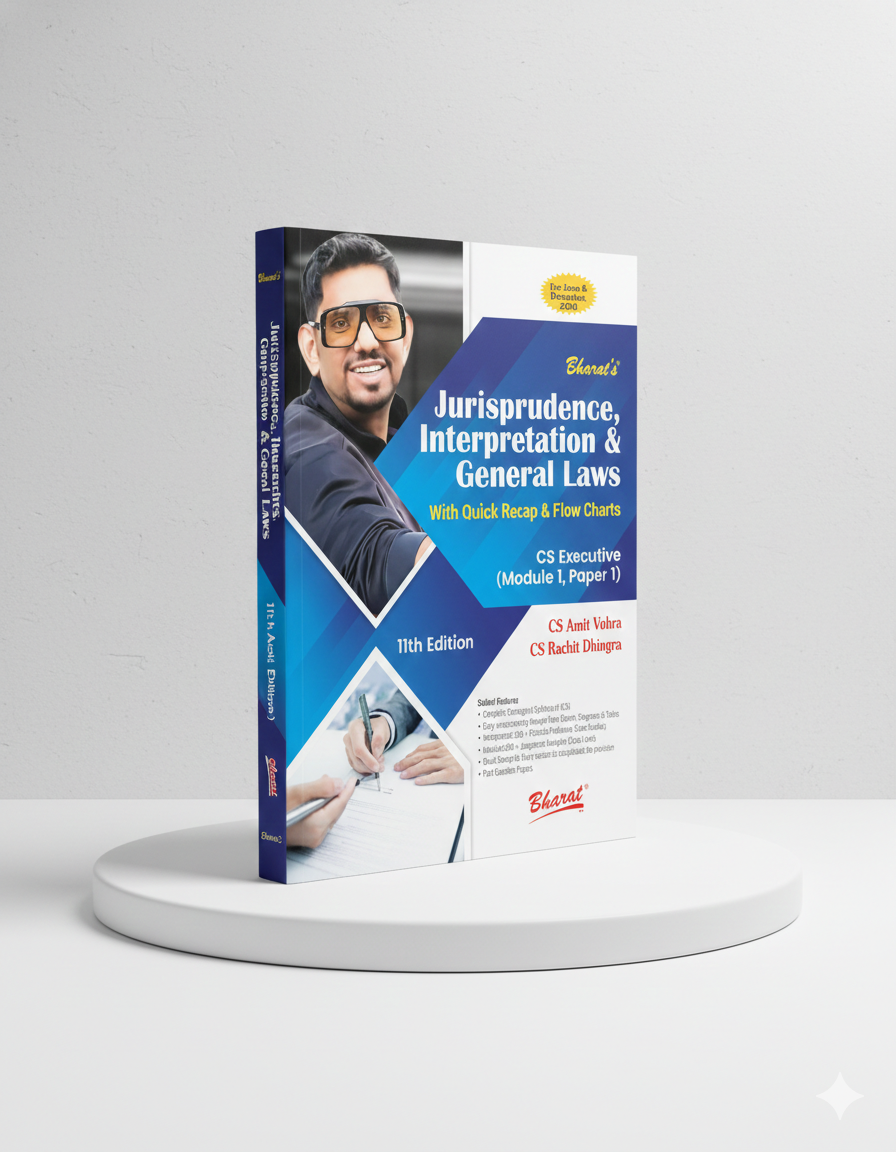 JURISPRUDENCE, INTERPRETATION & GENERAL LAWS | CS AMIT VOHRA CS RACHIT DHINGRA | Edition 2026 - GenZbookcompany