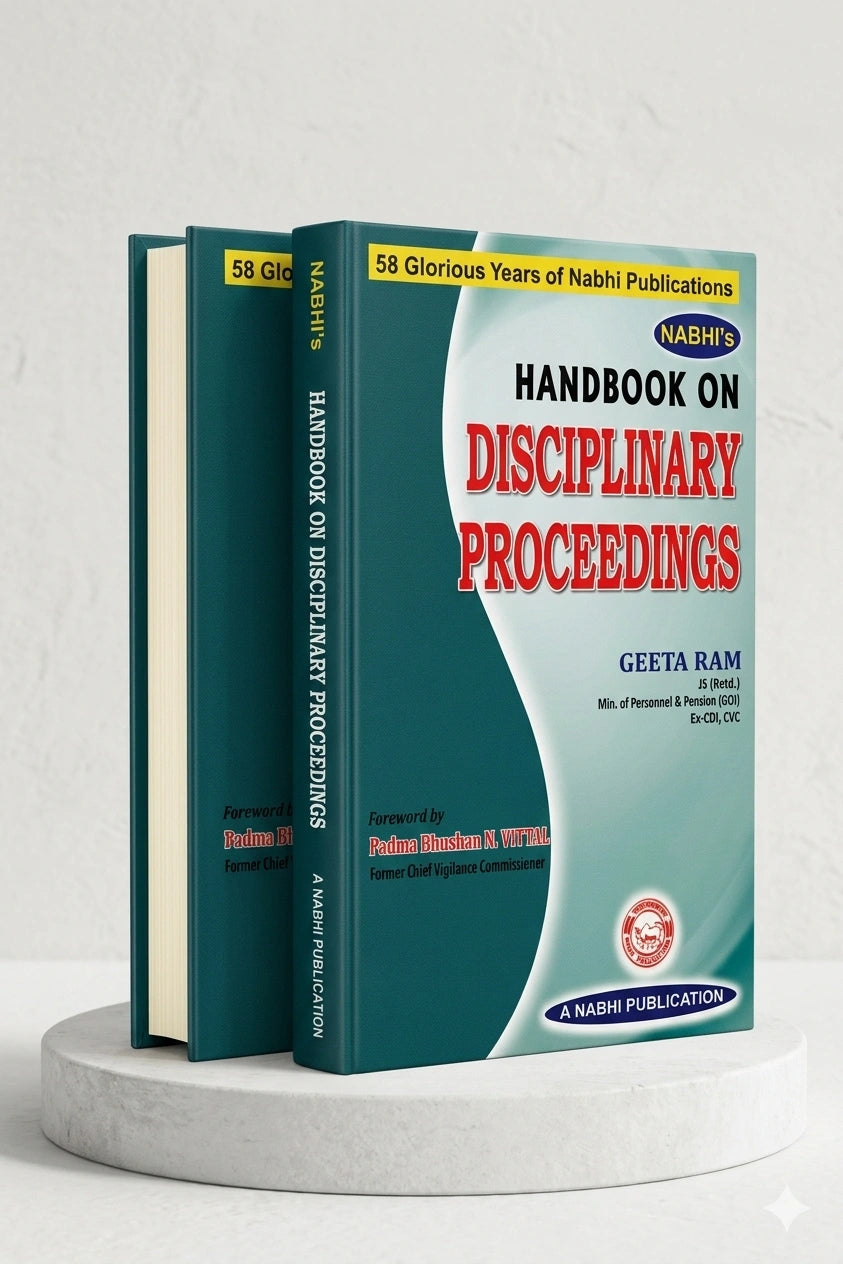 Handbook On Disciplinary Proceedings | Nabhi Publications