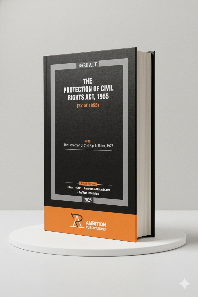 THE PROTECTION OF CIVIL RIGHTS ACT, 1955 | AMBITION PUBLICATIONS | Edition 2026 - GenZbookcompany