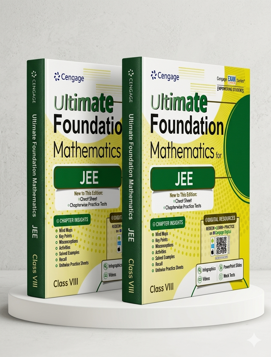 Ultimate Foundation Mathematics for JEE Class VIII | Cengage | Edition 2026