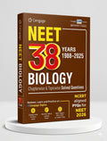NEET 38 Years (1988-2025) Biology Chapterwise & Topicwise Solved Questions | Cengage | Edition 2025