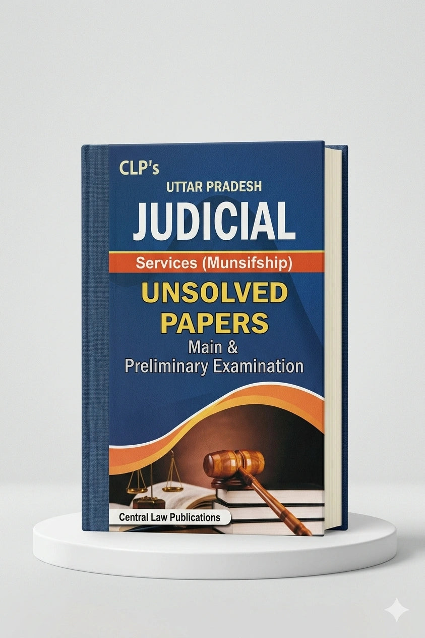 Uttar Pradesh Judicial Services (Munsifship) Unsolved Pape 1982-2018 | CLP