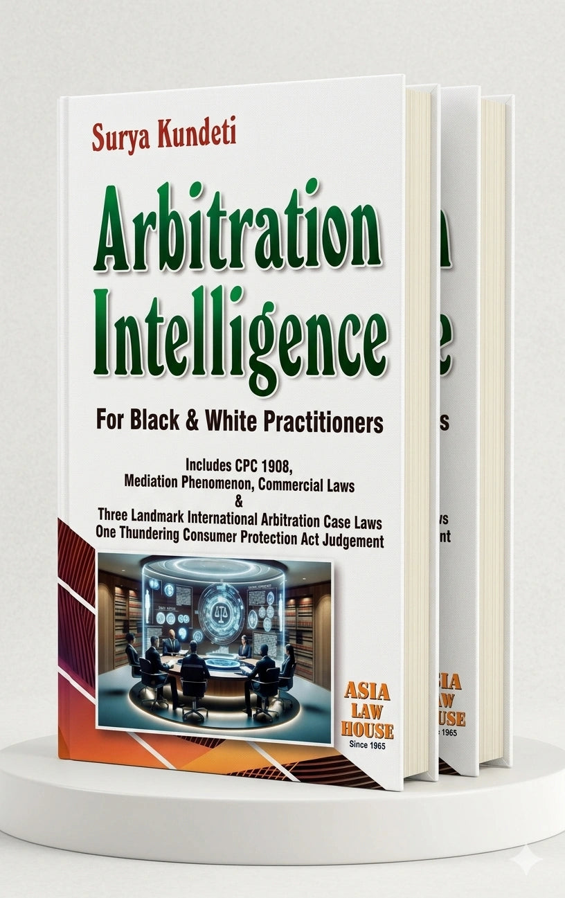 Arbitration Intelligence For Black & White Practitioners | Surya Kundeti | Aisa law house