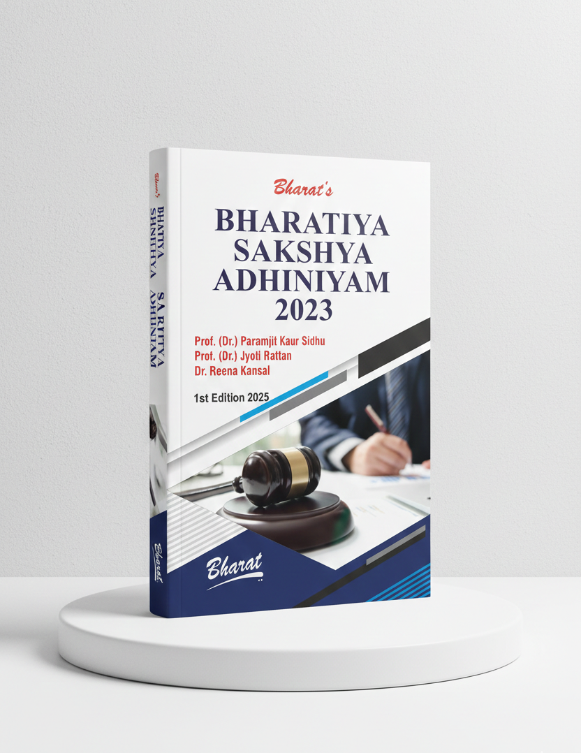 Bharatiya Sakshya Adhiniyam, 2023 | PARAMJIT KAUR SIDHU | Bharat Law House | Edition 2025 - GenZbookcompany
