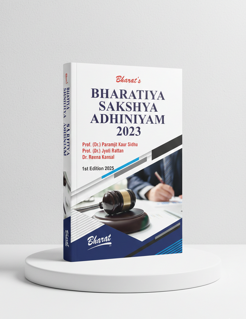 Bharatiya Sakshya Adhiniyam, 2023 | PARAMJIT KAUR SIDHU | Bharat Law House | Edition 2025 - GenZbookcompany