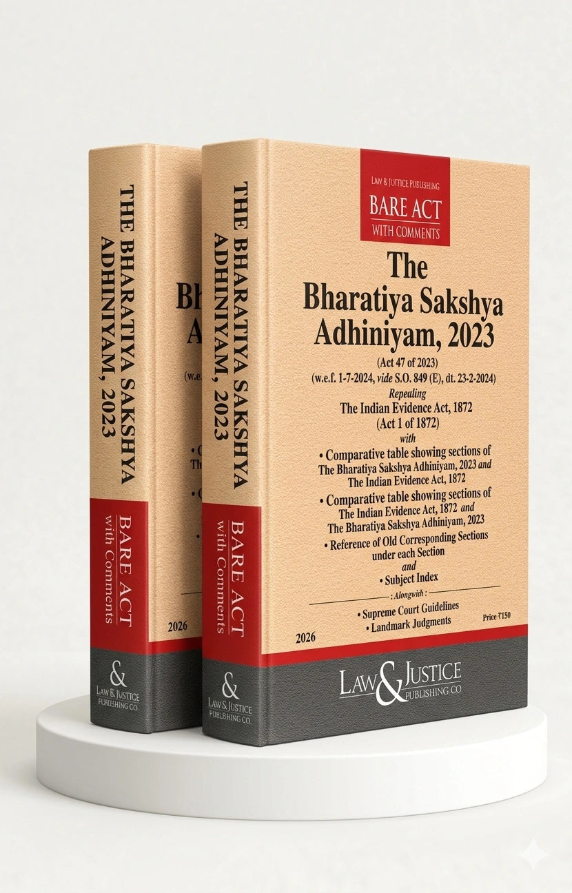 Bharatiya Sakshya Adhiniyam, 2023 | Law & Justice Publishing | EDITION 2026