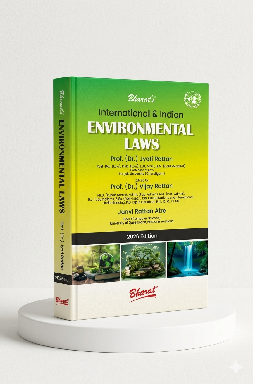 International & Indian Environmental Laws | Jyoti Rattan | Bharat Law House | Edition 2026