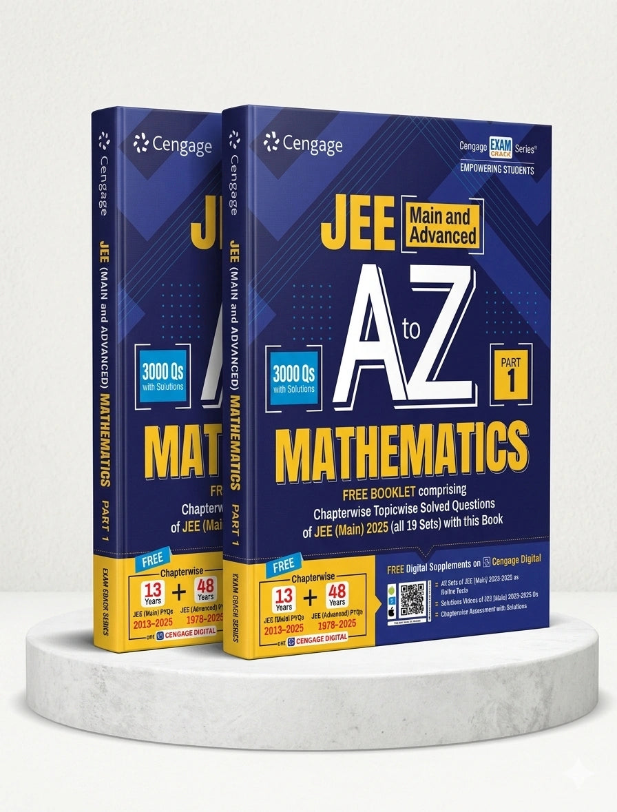 JEE (Main and Advanced) A to Z Mathematics: Part 1 | Cengage | Edition 2025