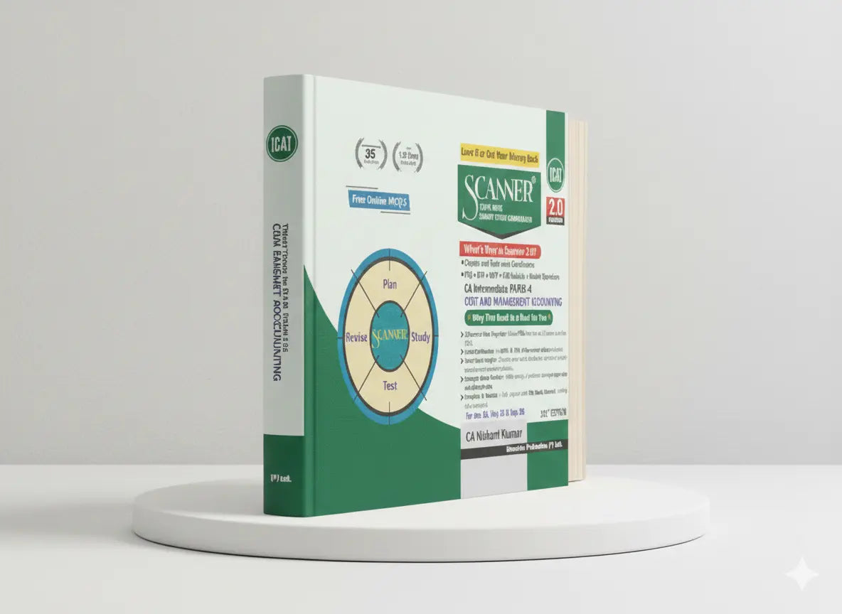 Shuchita Scanner | CA Inter Paper - 4 Cost and Management Accounting Green Edition | CA Nishant Kumar