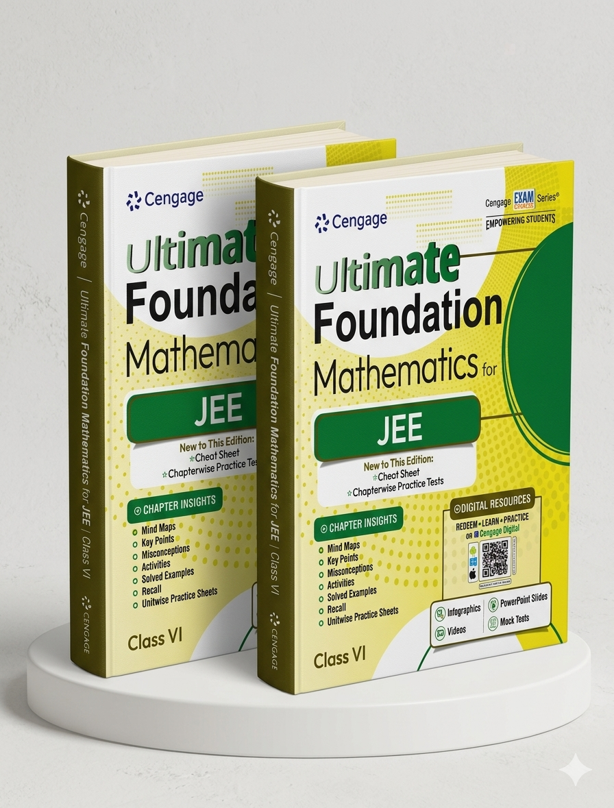 Ultimate Foundation Mathematics for JEE Class VI | Cengage | Edition 2026
