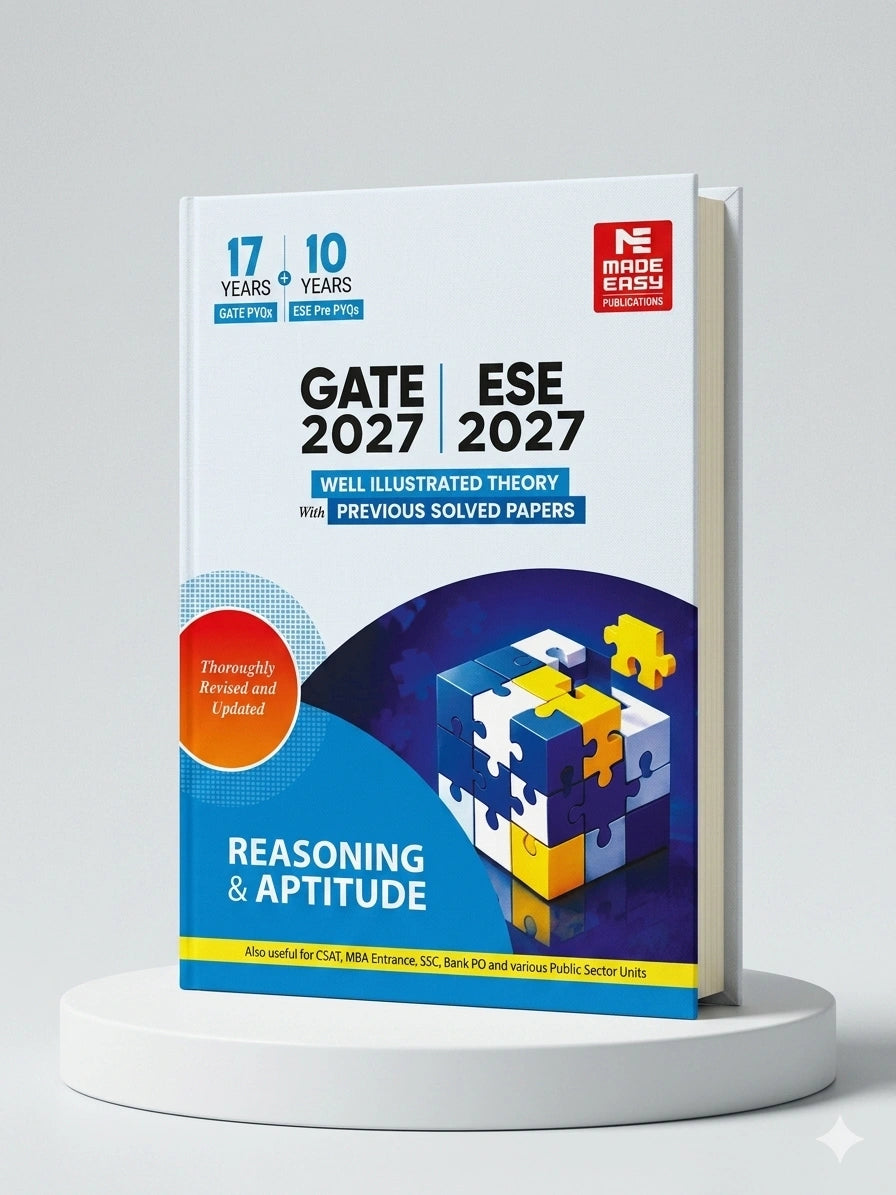 Reasoning and Aptitude for GATE and ESE- 2027| MADE EASY Publications | Edition 2026
