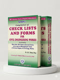 Compilation Of Check Lists And Forms For Civil Engineering Works | Nabhi Publications