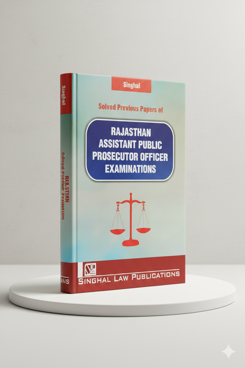Solved Previous Papers of Rajasthan APP Officer | Singhal Law Publication - GenZbookcompany