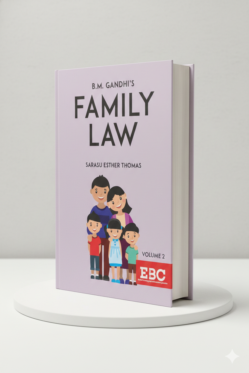 B M Gandhi's Family Law Volume 2 | Sarasu Esther Thomas | EBC - GenZbookcompany