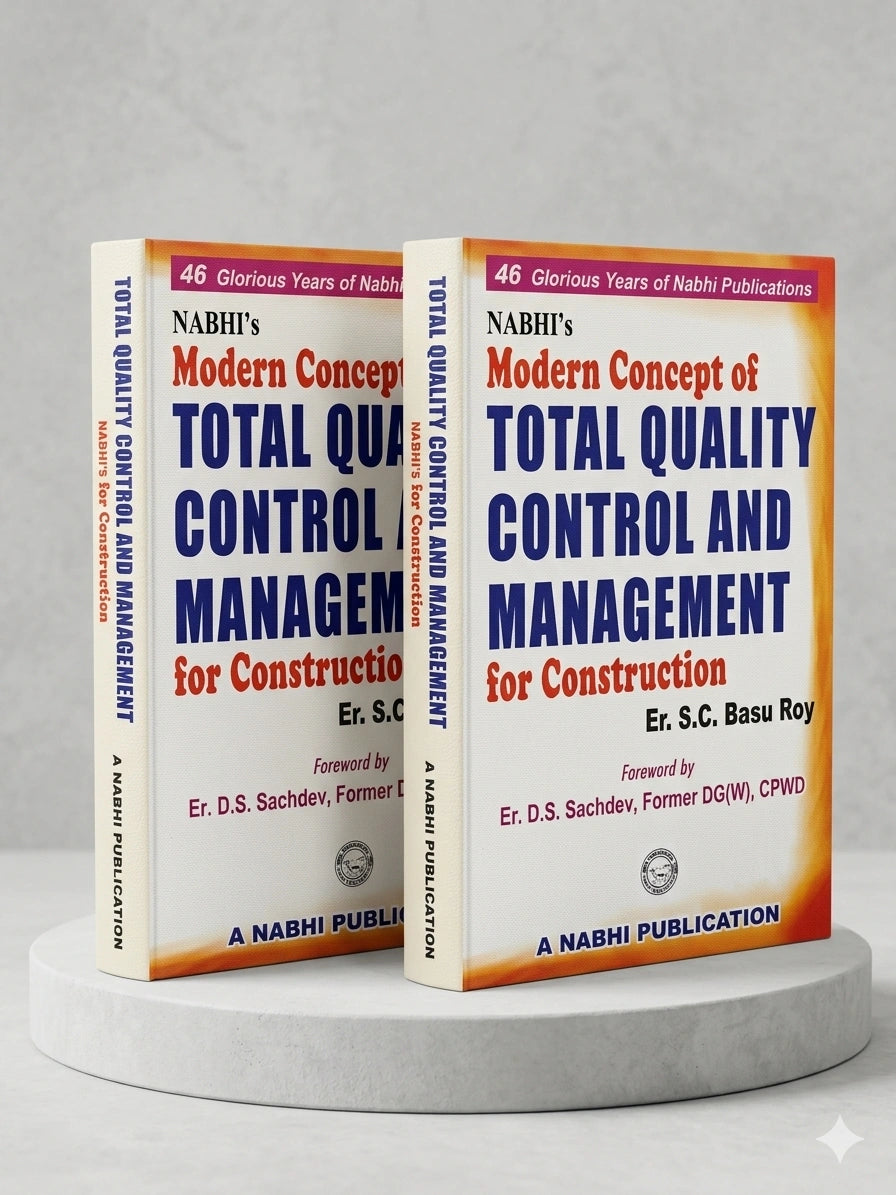 Modern Concept Of Total Quality Control And Management For Construction | Nabhi Publications