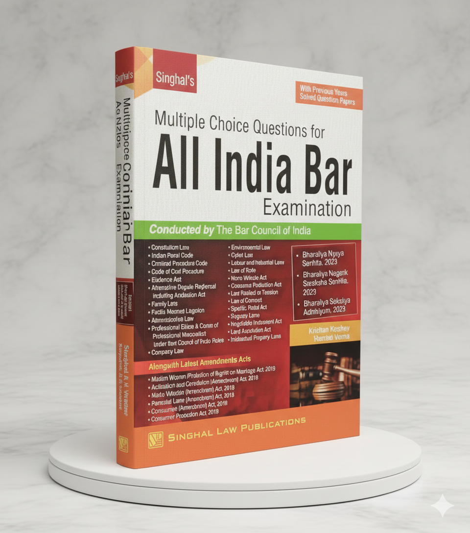 Guide To All India Bar Examination | Krishan Keshav & Himani Verma | Singhal Law Publication - GenZbookcompany