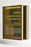 Combined Examination Guide for Section Officer Steno with Multiple Choice Questions (MCQs) Paper II | Nabhi Publications