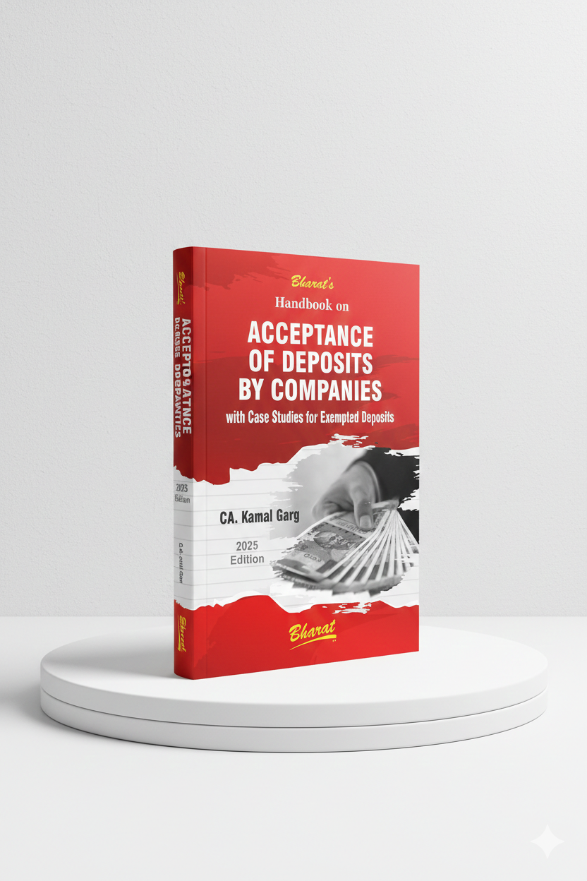 Handbook on Acceptance of Deposits by Companies | CA. Kamal Garg | Edition 2025 - GenZbookcompany