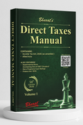 DIRECT TAXES MANUAL | Bharat Law House | Edition 2026