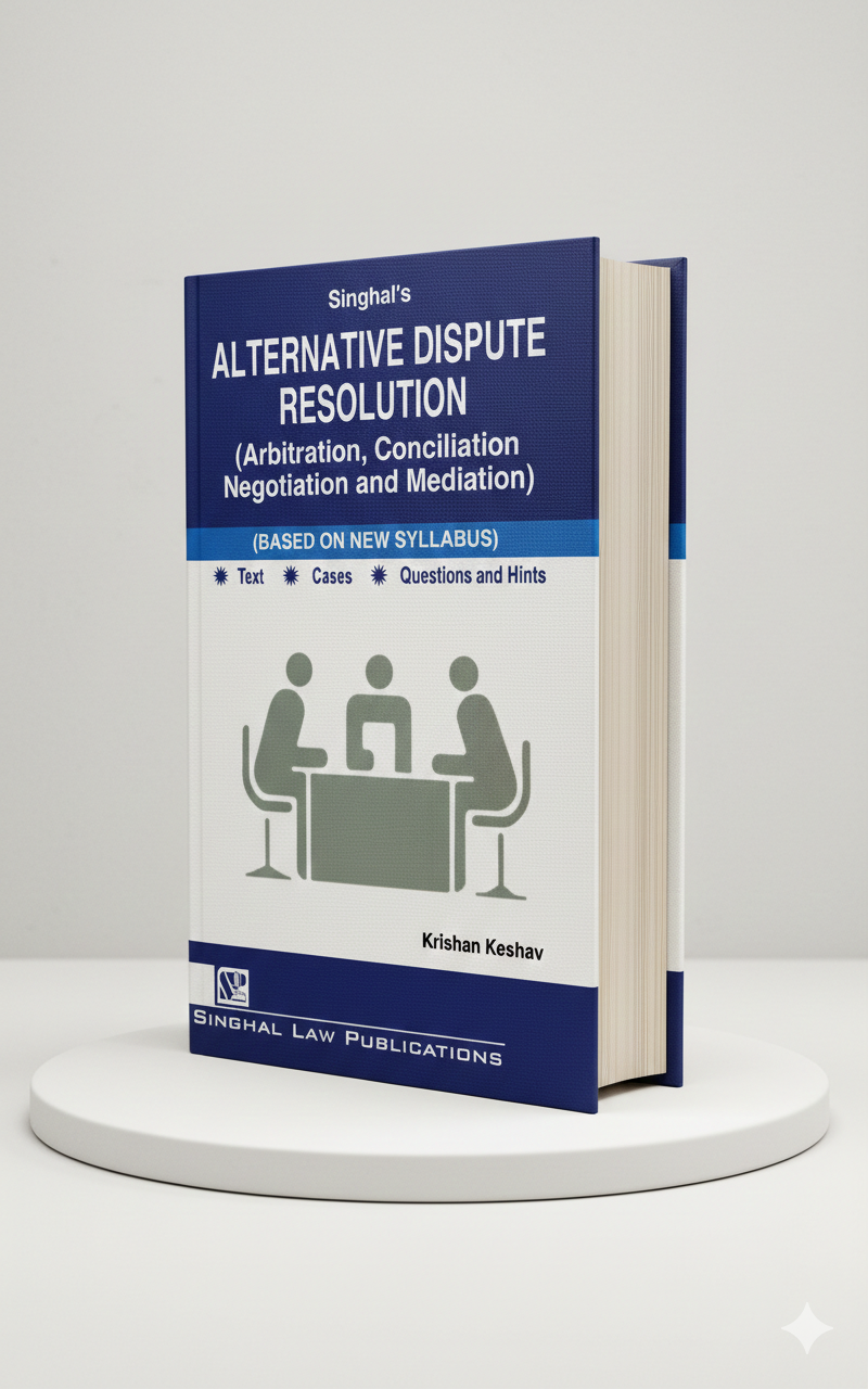 Alternative Dispute Resolution | Krishan Keshav | Singhal Law Publication - GenZbookcompany