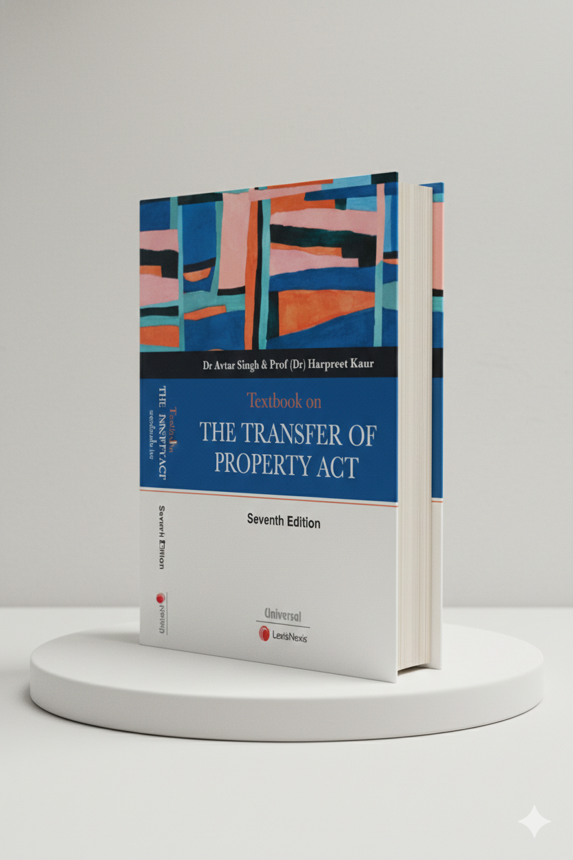 Textbook on the Transfer of Property Act | Dr Avtar Singh, Prof (Dr) Harpreet Kaur | LEXIS NEXIS - GenZbookcompany