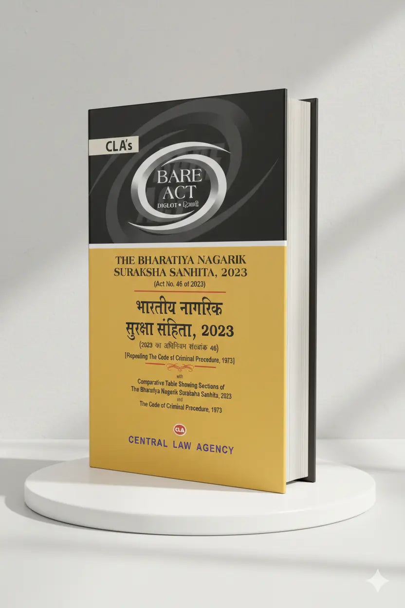 BHARATIYA NAGARIK SURKSHA SANHITA 2023 | Diglot | CLA - GenZbookcompany