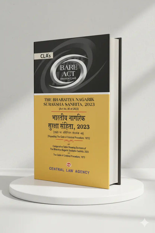 BHARATIYA NAGARIK SURKSHA SANHITA 2023 | Diglot | CLA - GenZbookcompany