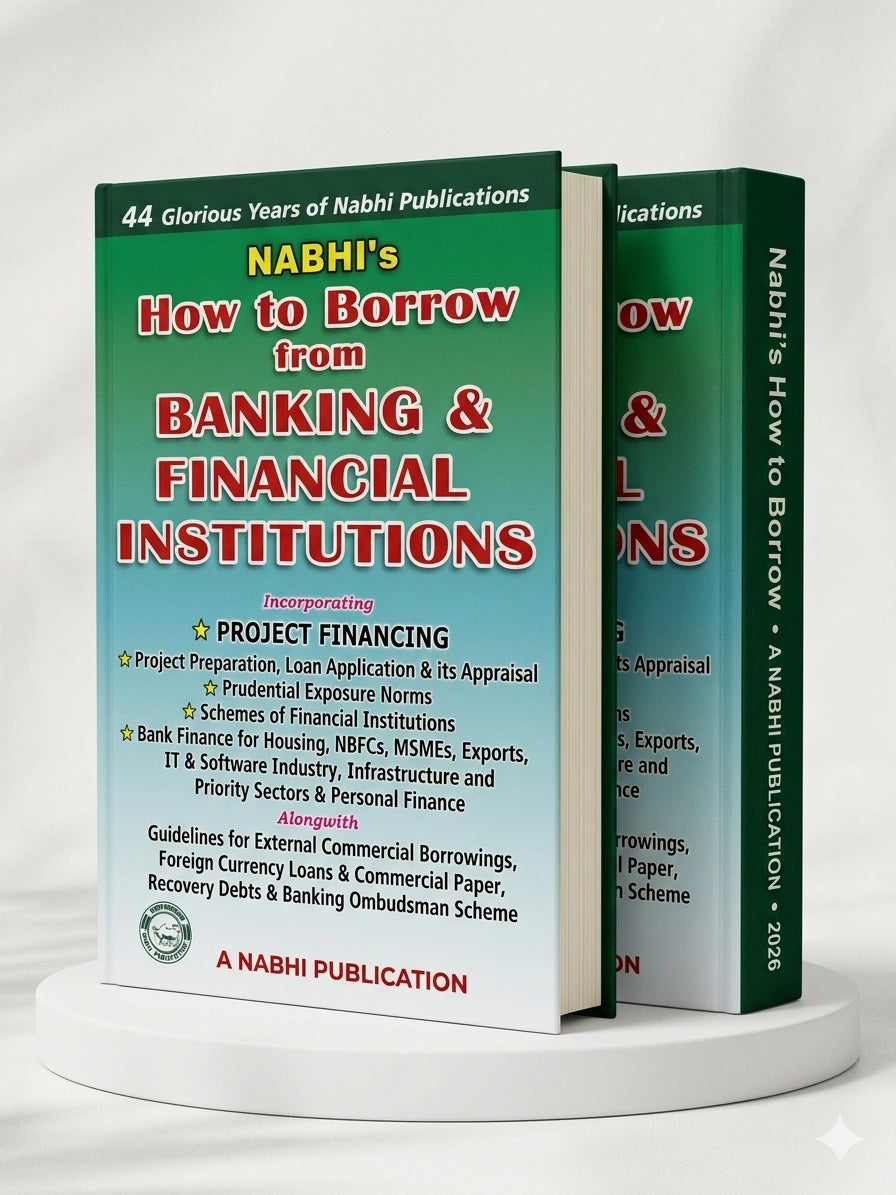 How To Borrow From Banking And Financial Institutions | Nabhi Publications