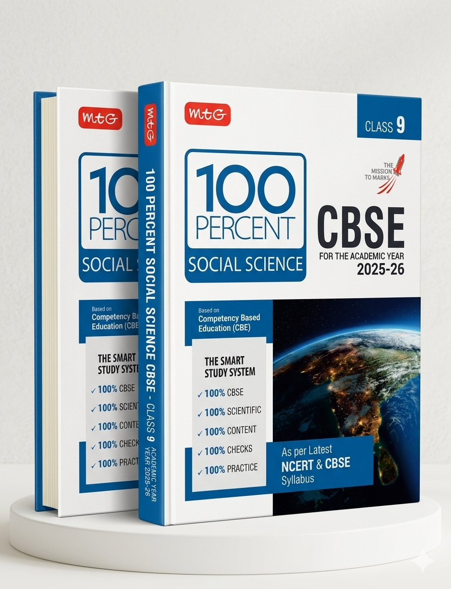 MTG CBSE Class-9 100 Percent Social-Science | Edition 2025