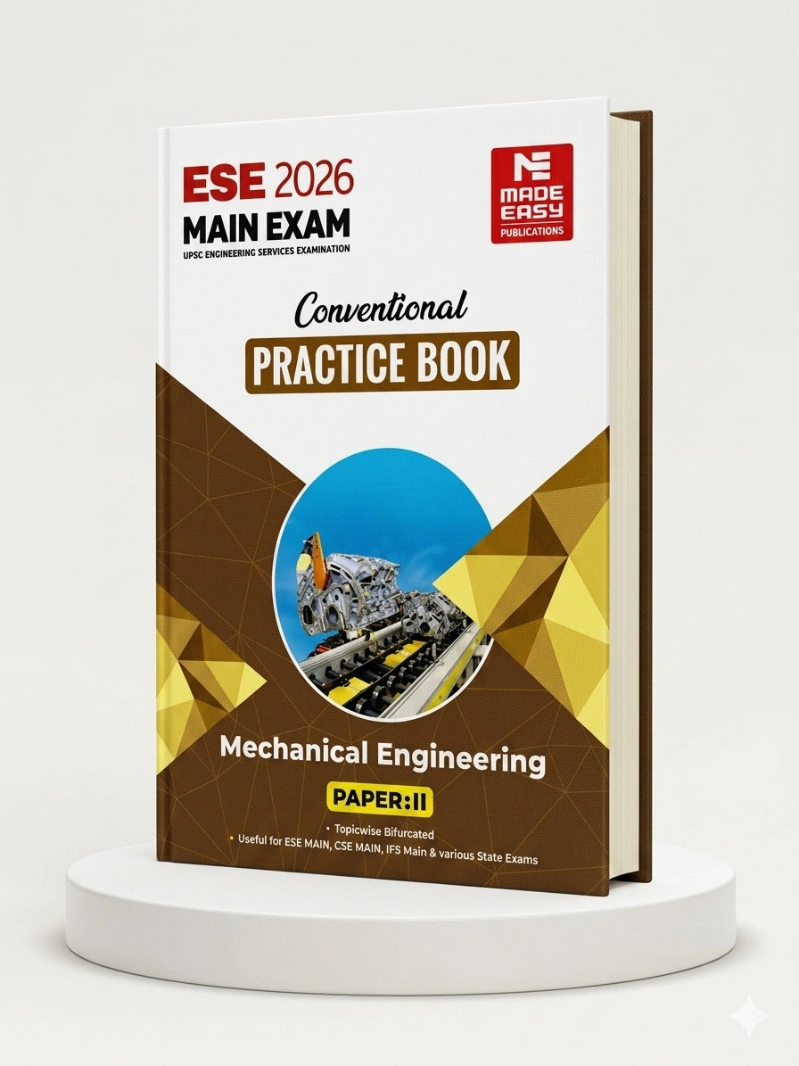 ESE 2026 Main Exam Practice Book: Mechanical Engineering Paper 2 | MADE EASY Publications | Edition 2026
