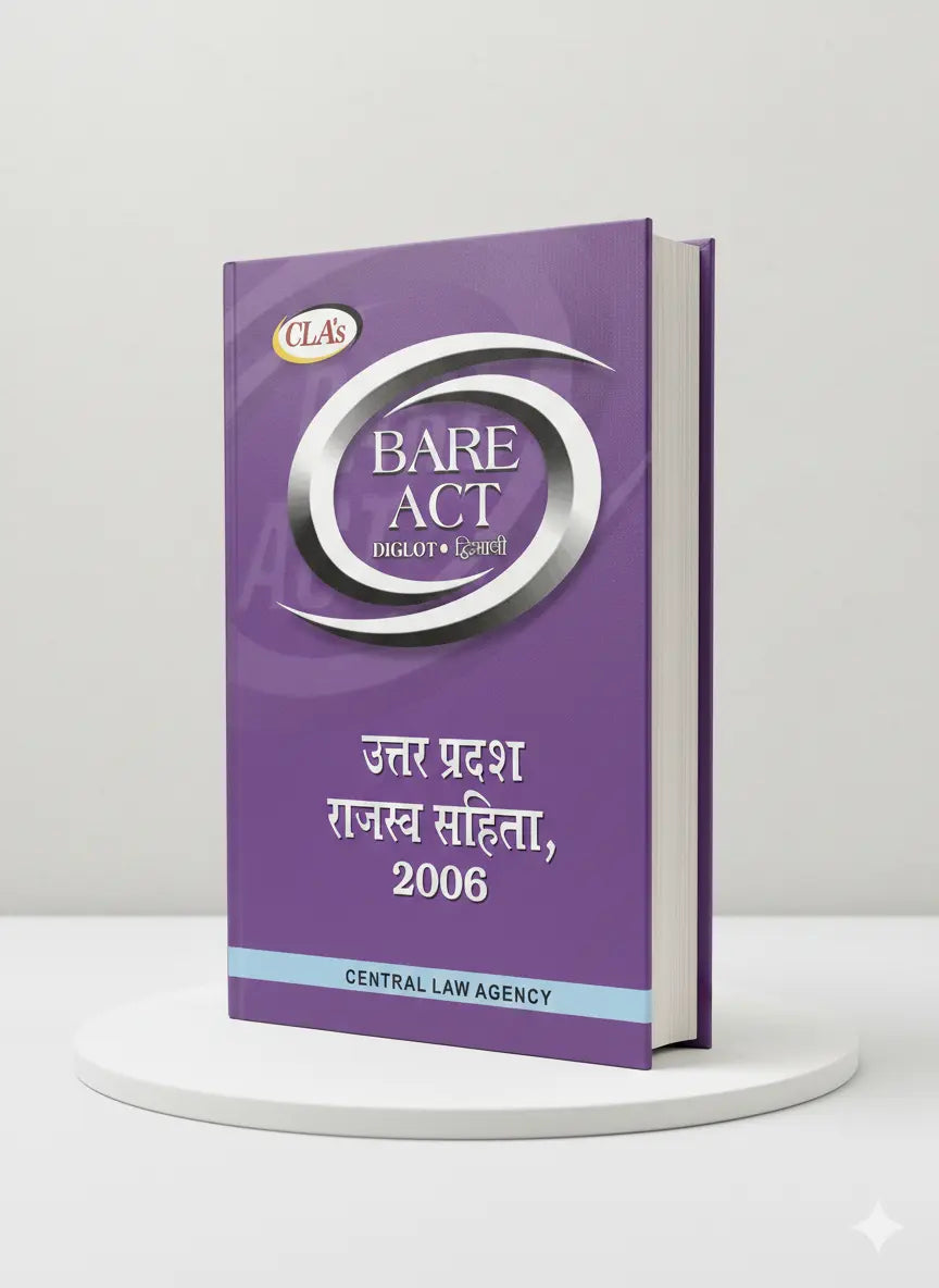 THE UTTAR PRADESH REVENUE CODE, 2006 | DIGLOT | CLA - GenZbookcompany