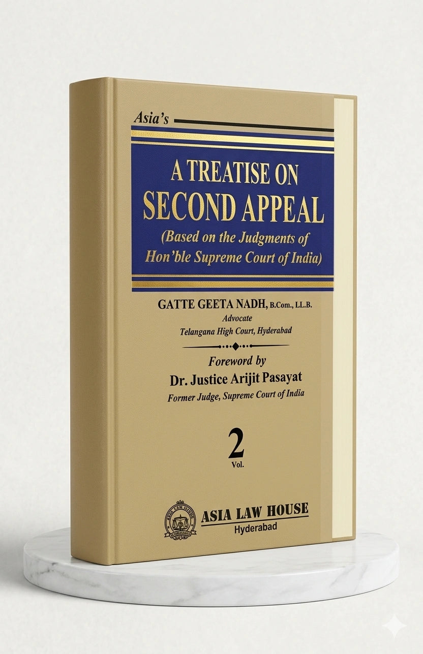 Gatte Geeta Nadh A Treatise on Second Appeal ( Based on the Judgments of Hon'ble Supreme Court of India ) in 2 Vols | Aisa Law House