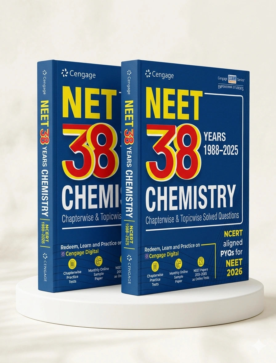 NEET 38 Years (1988-2025) Chemistry Chapterwise & Topicwise Solved Questions | Cengage | Edition 2025