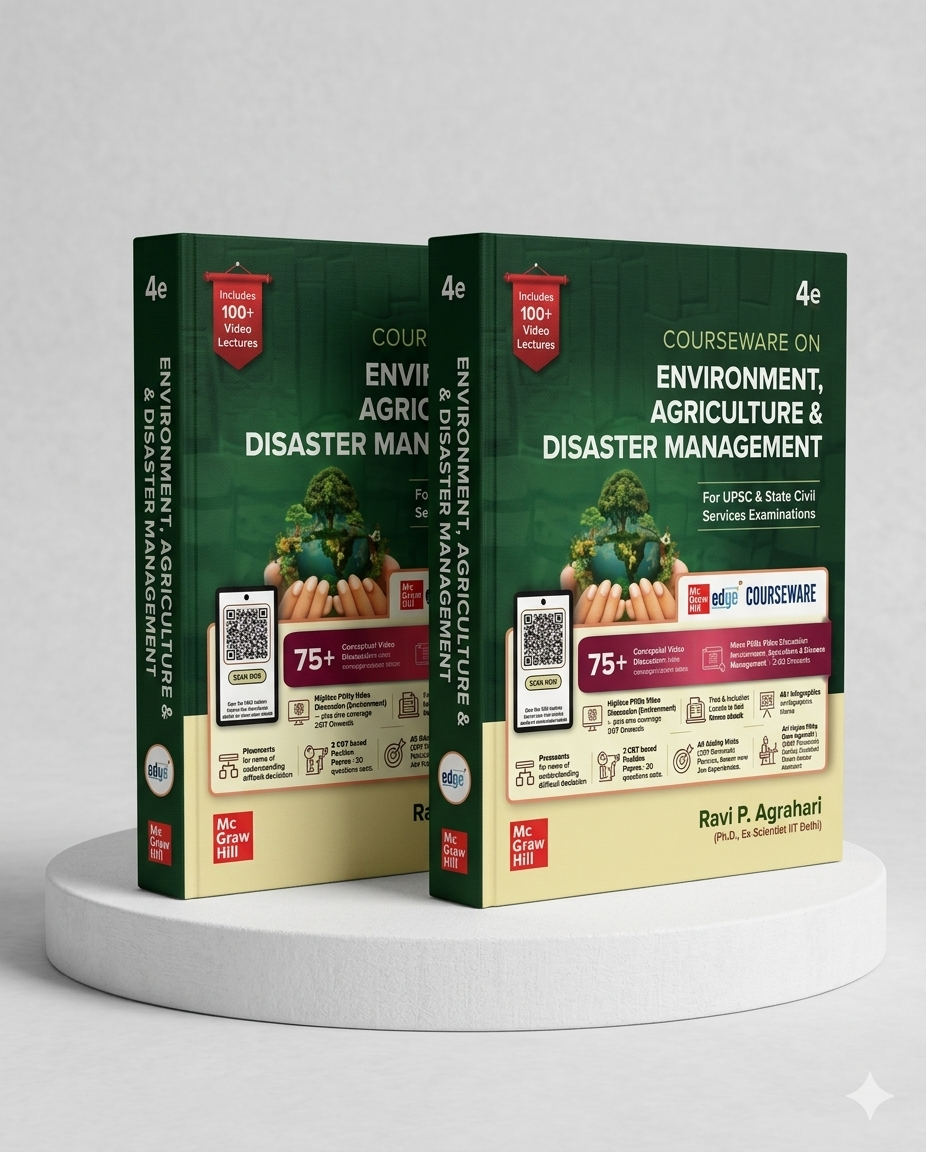 Environment, Agriculture, and Disaster Management | Ravi P Agrahari | McGraw Hill | Edition 2026