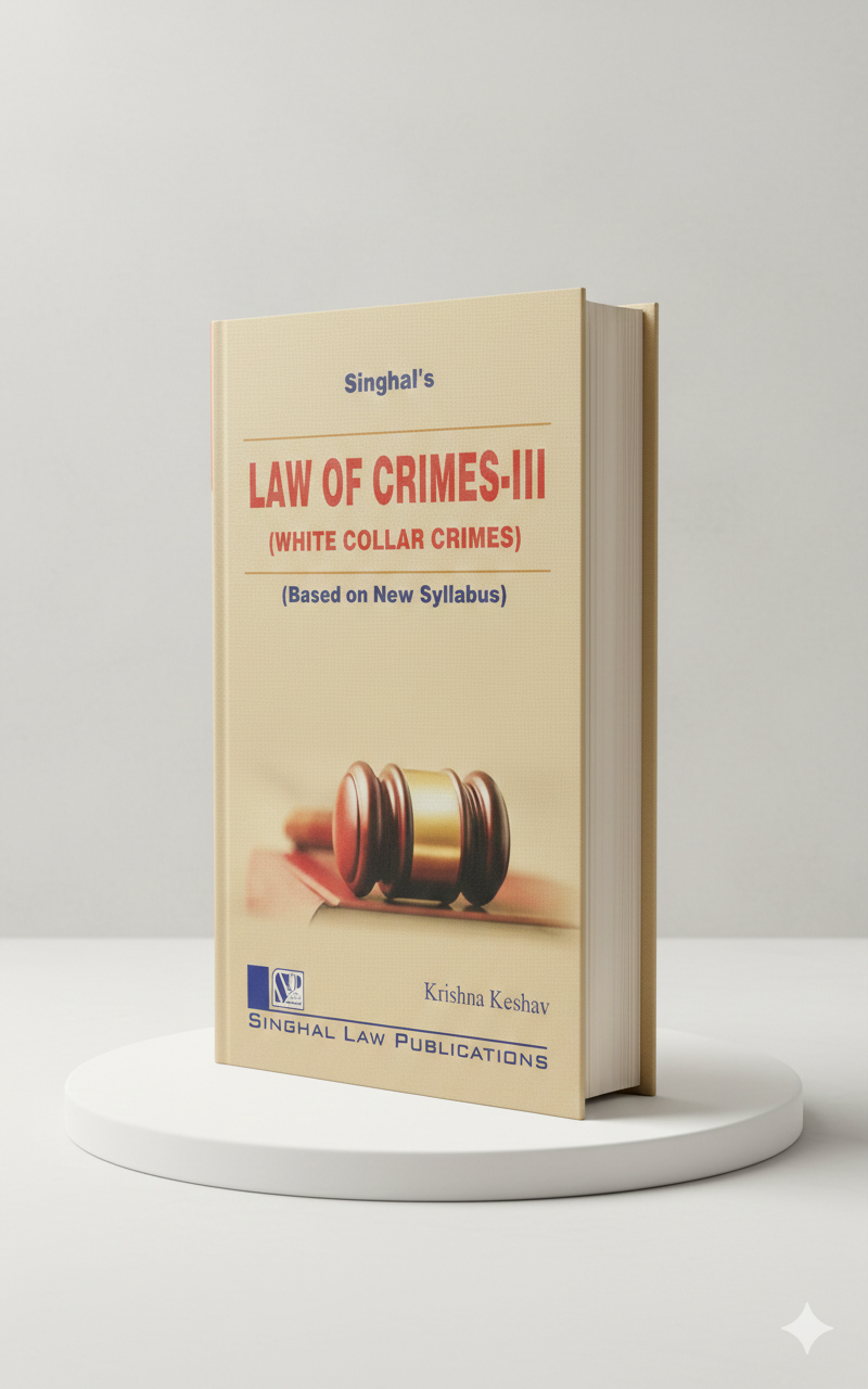Law Of Crimes Part 3 | Krishan Keshav |Singhal Law Publication - GenZbookcompany