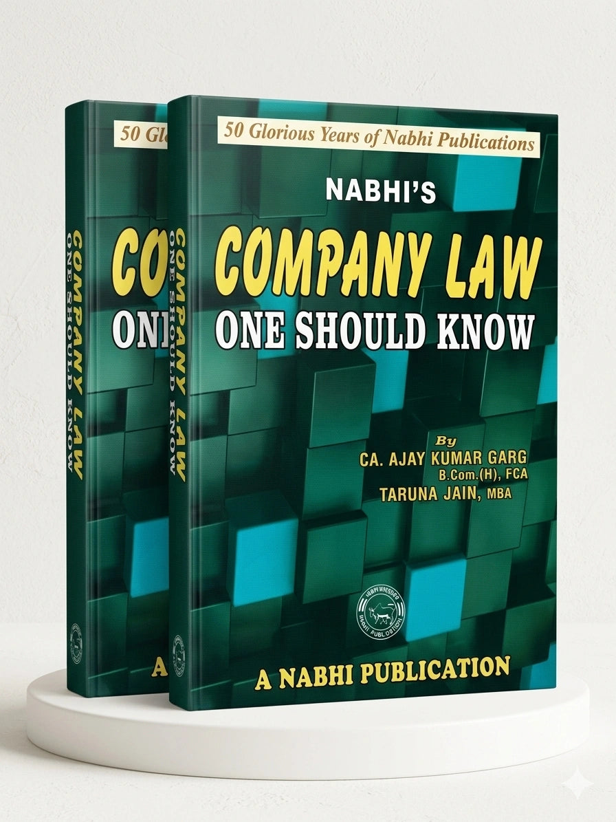 Company Law One Should Know | Nabhi Publications