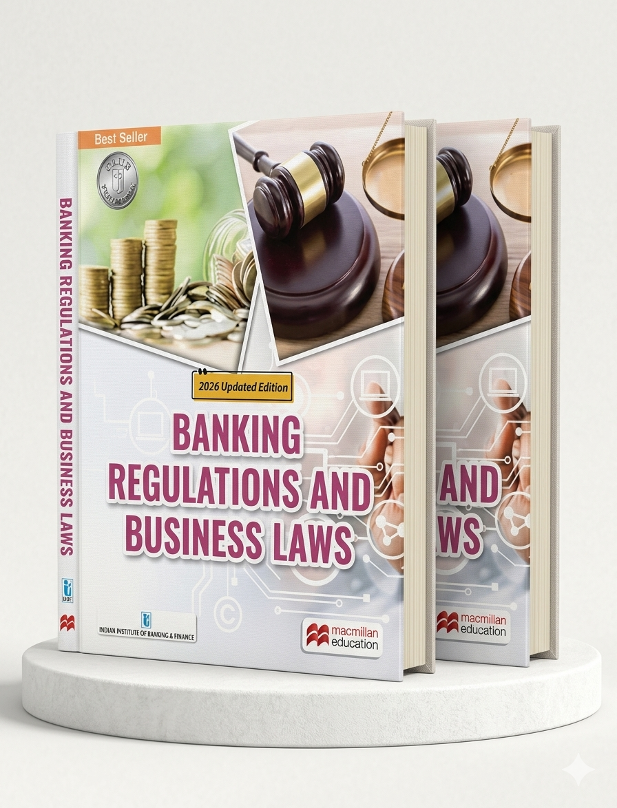 Banking Regulations and Business Laws | Macmillan Education | CAIIB Exam | Edition 2026