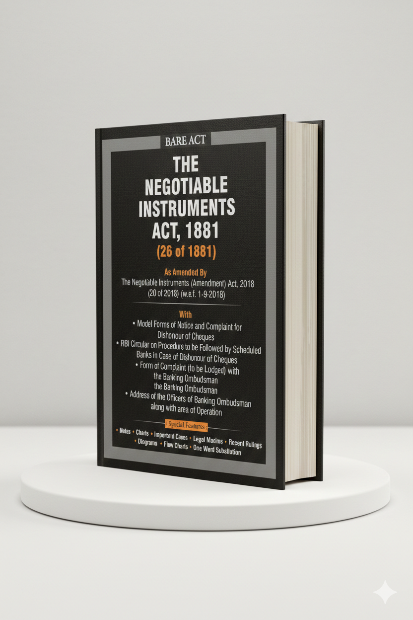 THE NEGOTIABLE INSTRUMENTS ACT, 1881 | AMBITION PUBLICATIONS | Edition 2026 - GenZbookcompany