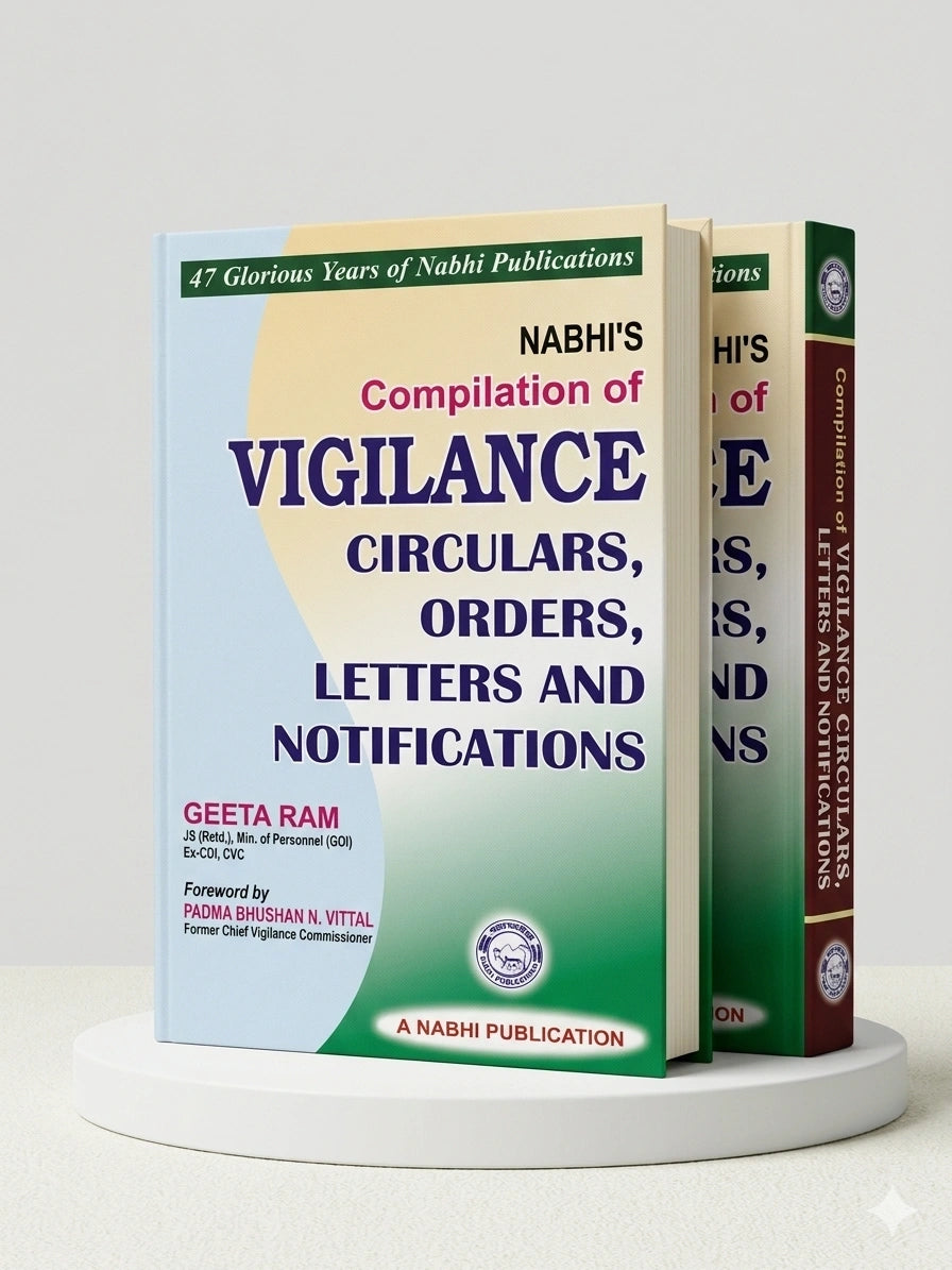 Compilation Of Vigilance Circulars Orders Letters And Notifications | Nabhi Publications