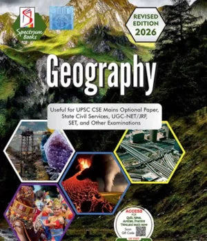 Spectrum Geography Book for UPSC Civil Services Mains Exam  2026| Spectrum Books | Rajiv Ahir