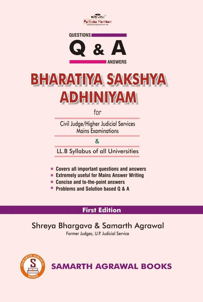 Questions and Answers: Bharatiya Sakshya Adhiniyam | Shreya Bhargava and Samarth Agrawal