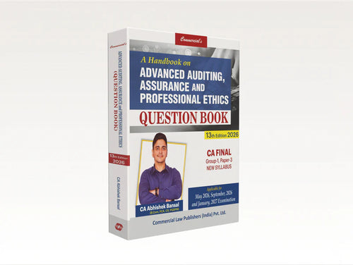 Advanced Auditing, Assurance & Professional Ethics – Main & Question Book (CA Final, 2025 Edition) - GenZbookcompany