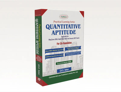 Practical Learning Series — Quantitative Aptitude (CA Foundation) | 3RD EDITION 2026