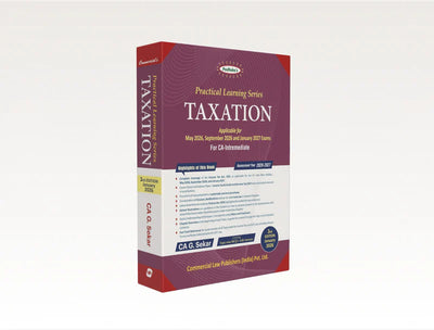 Practical Learning Series — Taxation including MCQ's (CA Inter) 2026 EDITION